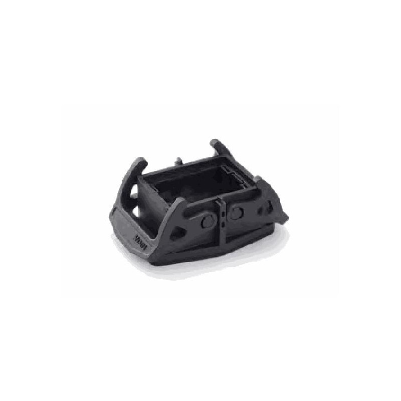 Embase encastrée 6B, Polyamide, Polyamide, IP65, Sortie basse